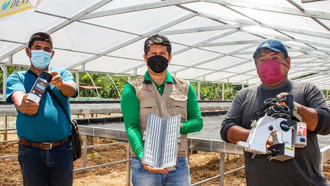 entrega de módulos de post cosecha